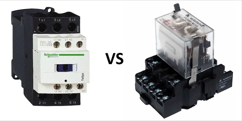 contactors vs relays